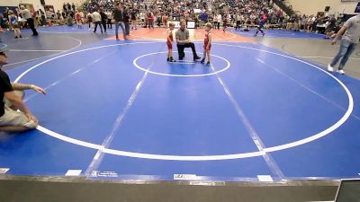 55 lbs Round Of 16 - Anthony Stevens, Cyclone Youth Wrestling vs Silas Turner, Panther Youth Wrestling