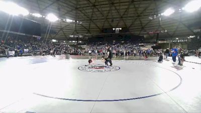 70 lbs Quarterfinal - Mason Taft, Mt Spokane Wrestling Club vs Ashley Ihde, Hoquiam Jr. Grizzly Wrestling Club