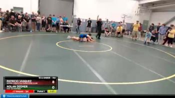 152 lbs Round 2 - Nolan Deemer, Mat-Su Matmen vs Patricio Vasquez, BETHEL FREESTYLE WRESTLING CLUB
