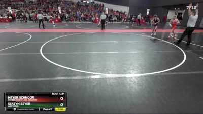 130 lbs Champ. Round 2 - Meyer Schnoor, Askren Wrestling Academy vs Seatyn Beyer, Westfield