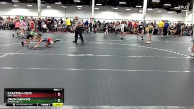 56 lbs Round 2 (8 Team) - Braxton Holtz, Ohio Gold vs Gavin Hankins, Kraken Red