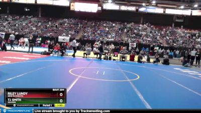 2A 132 lbs Quarterfinal - TJ Smith, Salmon vs Riley Lundy, New Plymouth