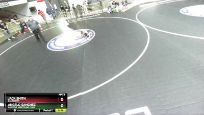 49 lbs 3rd Place Match - Angelo Sanchez, Hawkeye Wrestling Club vs Jack Smith, California