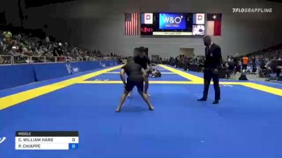 CHRISTOPHER WILLIAM HARG vs PIERPAOLO CHIAPPE 2021 World IBJJF Jiu-Jitsu No-Gi Championship