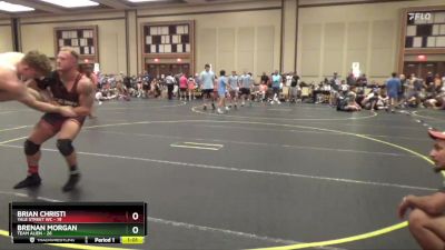 220 lbs Round 1 (6 Team) - Brenan Morgan, Team Alien vs Brian Christi, Yale Street WC