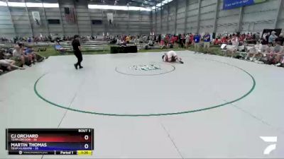 285 lbs Round 1 (8 Team) - Cj Orchard, Team Oregon vs Martin Thomas, Team Alabama