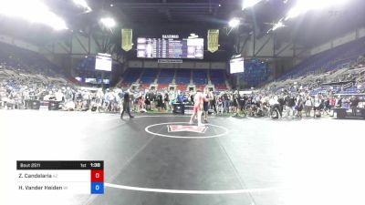 285 lbs Rnd Of 16 - Zayne Candelaria, Arizona vs Hunter Vander Heiden, Wisconsin