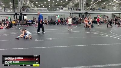 56 lbs Semis (4 Team) - Sawyer Oakes, Revival vs Javon Haliburton, Mat Assassins