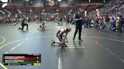 110 lbs Champ. Round 2 - Antonius Harrison, Silverback Academy vs Tristan Wanstead, Pine River Youth WC