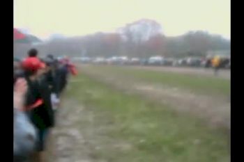 Women's NCAA Northeast Regional Race Finish