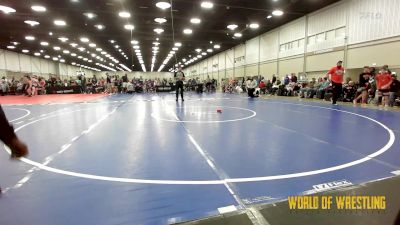 58 lbs Semifinal - Lucas Huizar, Oklahoma Elite 9U vs Brinley Leyba, Team Tulsa NDT