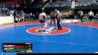 4A-165 lbs Semifinal - Nick Morgan, Holy Innocents` vs Chris Mance, Lovett School