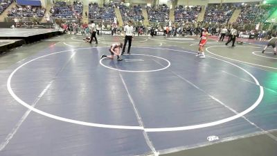 85 lbs Round Of 64 - Eliyano Garcia, Pomona Elite vs Gray Reeves, Blevins