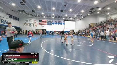 93 lbs Cons. Round 1 - Wyatt McNeil, Peak Wrestling vs Christian Ward, Glenrock Wrestling Club