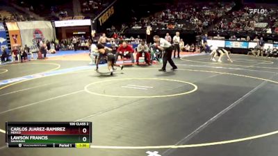 106 Class 2 lbs Semifinal - Carlos Juarez-Ramirez, Mexico vs Lawson Francis, Savannah