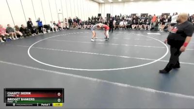 130 lbs Round 2 (3 Team) - Bridget Bankers, Mora vs Chasity Skerik, Bemidji