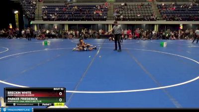 105 lbs Round 5 - Breckin White, Moen Wrestling Academy vs Parker Friederick, Northeast Iowa Wrestling Club