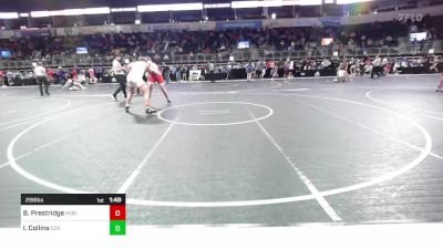 288 lbs Rr Rnd 1 - Brady Prestridge, Moore vs Isaiah Collins, Ozark