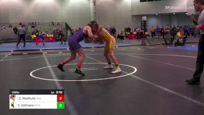 149 lbs Rd Of 16 - Colin Realbuto, Northern Iowa vs Chase Zollmann, Wyoming