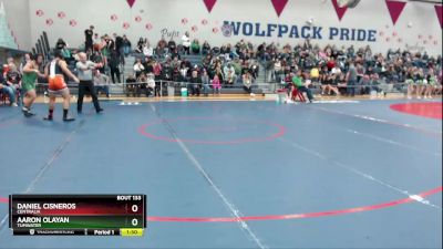 182 lbs Semifinal - Daniel Cisneros, Centralia vs Aaron Olayan, Tumwater