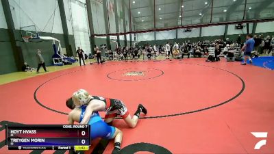 132 lbs Cons. Round 7 - Hoyt Hvass, ID vs Treygen Morin, ID