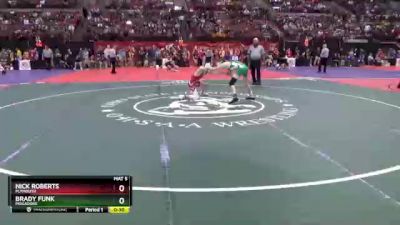 D3-113 lbs Cons. Round 2 - Brady Funk, Mogadore vs Nick Roberts, Plymouth