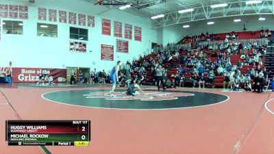 126 lbs Round 3 - Huggy Williams, Olentangy Liberty vs Michael Rockow, Highland (Medina)