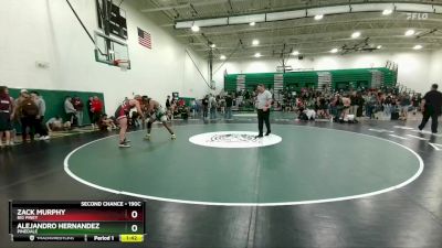 190C Round 1 - Zack Murphy, Big Piney vs Alejandro Hernandez, Pinedale