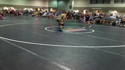 170 lbs Cross Bracket (8 Team) - Kaleb Gabrielsen, Brevard FCA-Alpha Dogz vs Noah Hall, Diamond Fish Pink