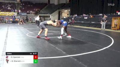 235 lbs Round Of 16 - Diara Spencer, Fresno State WC vs Grayson Starrett, Apprentice