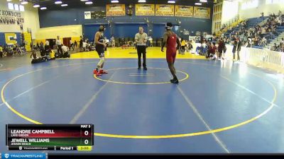 145 White Quarterfinal - LeAndre Campbell, Lake Gibson vs Jewell Williams, Jensen Beach