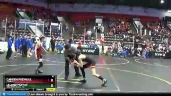 67 lbs Round 1 (4 Team) - Leland Moffat, Brighton Black vs Camden Presnull, Linden