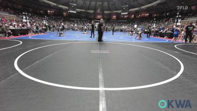 90 lbs Consi Of 16 #2 - Whitacre Quillman, Jenks Trojan Wrestling Club vs Rocky Ford, Vian Wrestling Club