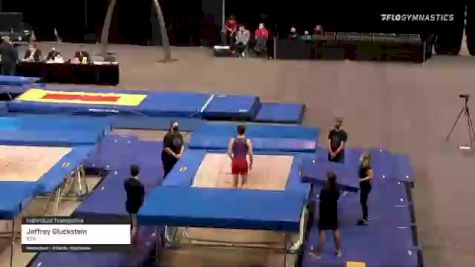 Jeffrey Gluckstein - Individual Trampoline, ETA - 2021 USA Gymnastics Championships