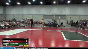 132 lbs Placement Matches (8 Team) - Kaden Allen, Kansas Blue vs Garrett McChesney, Texas A