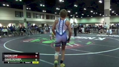 138 lbs Round 2 (16 Team) - Parker Richards, Applied Pressure X Kame vs Easton Comp, Nauman Yellow