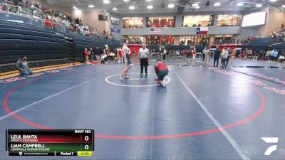 285 lbs Round 4 - Liam Campbell, Lewisville Flower Mound vs Leul Bahta, Frisco Centennial