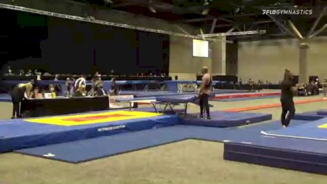 Amare Anderson - Double Mini Trampoline, Silver Stars - 2021 USA Gymnastics Championships