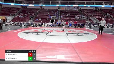 127 lbs Consy Rd I - Alex Kadryna, Selinsgrove vs Aidan Mariano, Central Dauphin