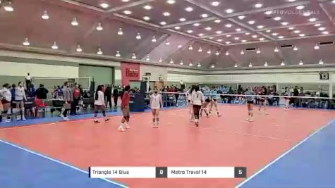 Triangle 14 Blue vs Metro Travel 14 - 2022 JVA Charm City Challenge presented by Nike