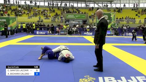 CRISTIANO SANTOS LAZZARINI vs ALEXANDRE BICHARA CALDAS 2024 Brasileiro Jiu-Jitsu IBJJF