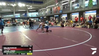 145 lbs Cons. Round 4 - Lemuel Lynon, Assassins Wrestling vs Kellon Duncan, Unattached