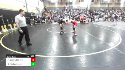 145 lbs Consolation - Hiram Sepulveda, Berlin vs Brayden McCourt, Jonathan Law