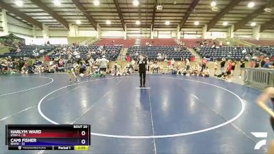 65 lbs Placement Matches (8 Team) - Demi Hoskins, Utah 2 vs Kalaya Baxter, Idaho