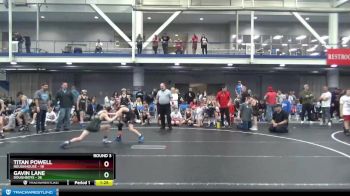 92 lbs Round 3 (8 Team) - Gavin Lane, Doughboys vs Titan Powell, Roughhouse
