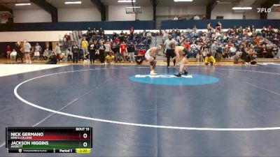 141 lbs Champ. Round 1 - Nick Germano, King`s College vs Jackson Higgins, Averett