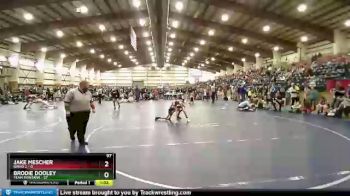 97 lbs Round 3 (4 Team) - Brodie Dooley, Team Montana vs Jake Mescher, Idaho 2