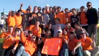 Oklahoma State with the Cowboy Cheer 2009 NCAA XC Championships
