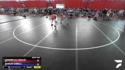 152 lbs Quarterfinal - Leandro (lj) Araujo, ND vs Gunnar Garelli, IL