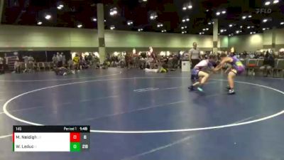 145 lbs Round 2 (6 Team) - Wyatt Leduc, Applied Pressure X Kame vs Michael Neidigh, Indiana Smackdown White